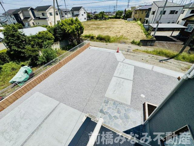 第６前橋市元総社町　限定1棟　リーブルガーデン　新築建売の駐車場|駐車場があるので、車を買う予定の方も安心です