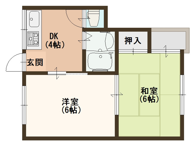 【間取り】 | キャピタル住之江公園