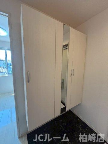 柏崎市桜木町のアパートの収納