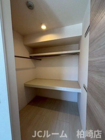 柏崎市桜木町のアパートの収納