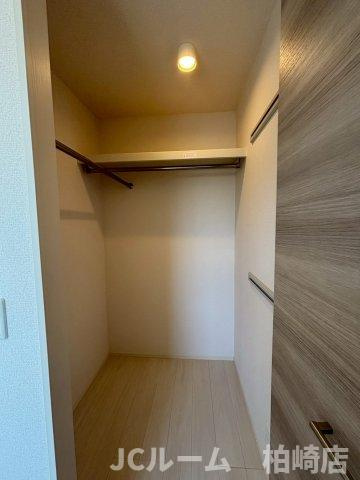 柏崎市桜木町のアパートの収納