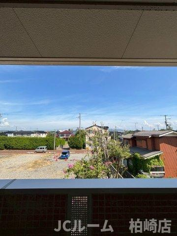 柏崎市桜木町のアパートの展望