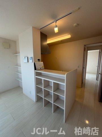 柏崎市桜木町のアパートのキッチン