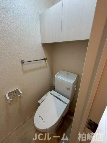 柏崎市桜木町のアパートのトイレ