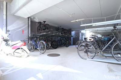 【その他共用部分】 | プレサンス千種アイル | 駐輪場です