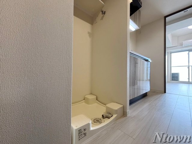 【設備】 | プレサンス広小路通今池 | 洗濯機置き場です