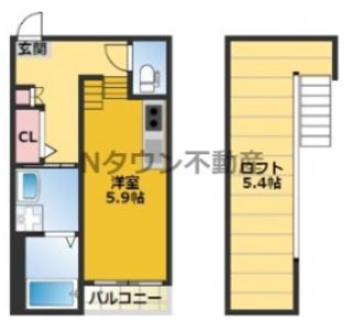 【間取り】 | stage新栄 | 間取りです。