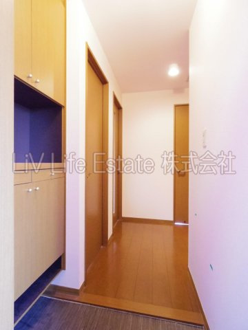 小平市小川町１丁目のアパートの玄関