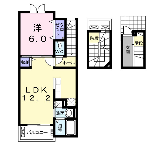 【間取り】 | エスカーザ