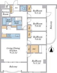 【間取り】 | ご自宅から現地まで、当社スタッフがお車にて、「お迎え・お送り」をしております。ぜひお気軽にお問い合わせくださいませ♪