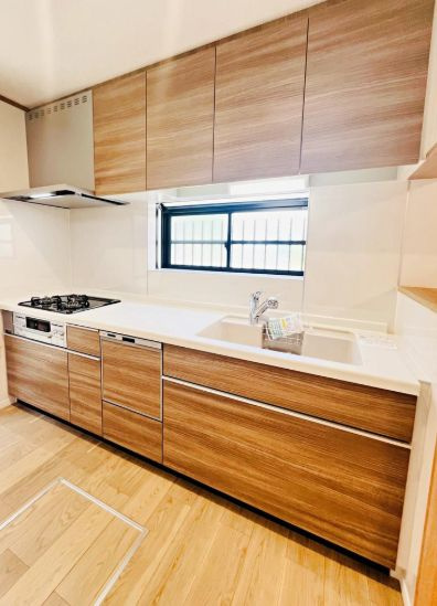 厚木市上荻野　中古戸建のキッチン|きれいなキッチンです