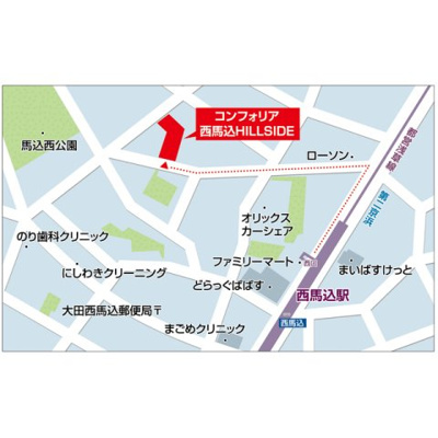 【外観】コンフォリア西馬込ＨＩＬＬＳＩＤＥ