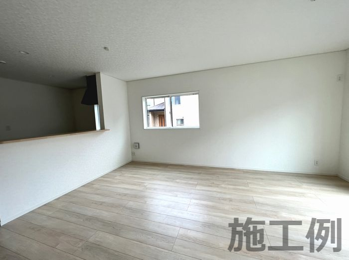 伊勢原市下糟屋新築戸建て　第9-1号棟の居間・リビング|使いやすい居間です