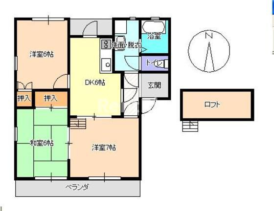 ヴィラパークⅡの間取り