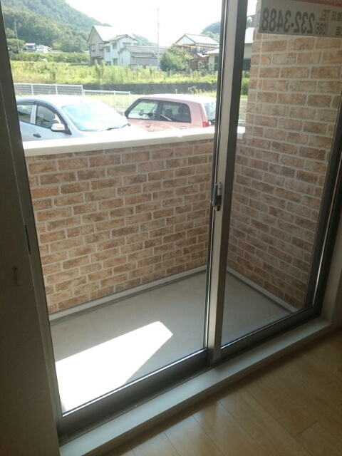 セレーノＢのバルコニー