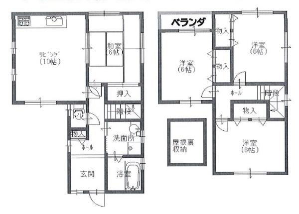 柏原市石川町　一戸建