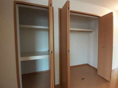 【収納】 | サニーヒルズＡ | たっぷりとした収納スペースです