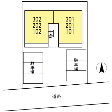 コートリバーの駐車場