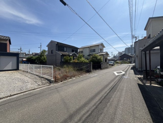 【前面道路含む現地写真】 | 売地　中須賀3丁目