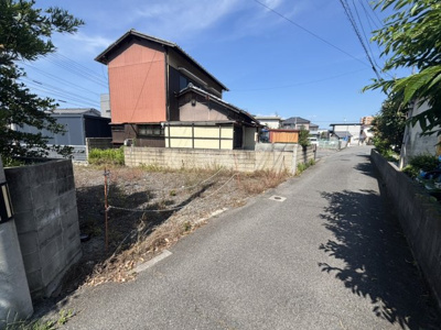 【前面道路含む現地写真】 | 売地　中須賀3丁目