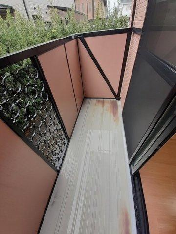 フロンテージのバルコニー|陽当たり良好なバルコニーです♪