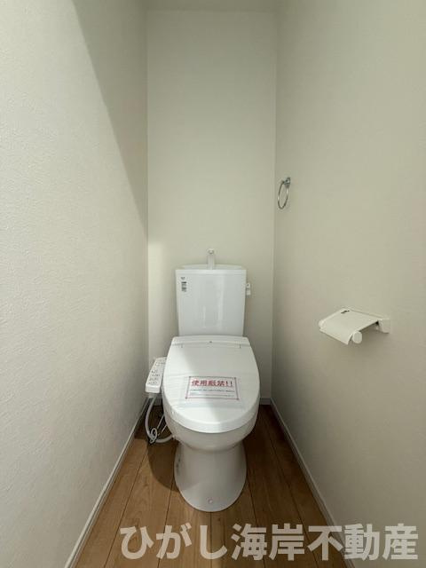 茅ヶ崎市東海岸北5丁目　新築戸建のトイレ|洗浄機能付きお手洗い