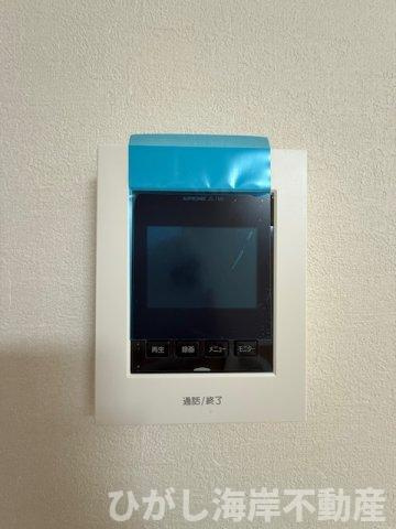 茅ヶ崎市東海岸北5丁目　新築戸建のセキュリティ|TVモニター付きインターフォン