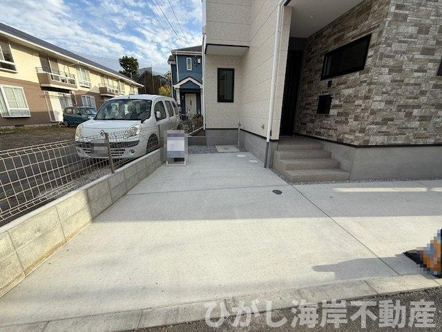茅ヶ崎市東海岸北5丁目　新築戸建の駐車場|駐車スペース