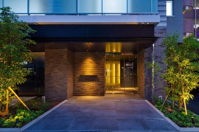 アーバネックス文京本郷のエントランス