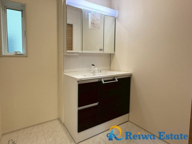 新築戸建　茅ヶ崎市南湖4丁目の独立洗面台