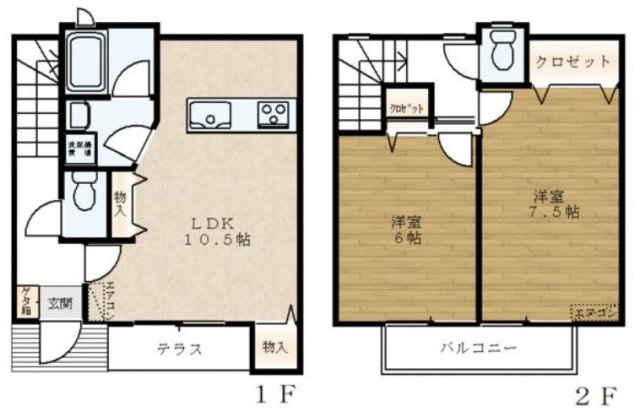グリーンタウン上井草の間取り