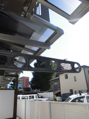 【バルコニー】 | 越山マンション | 広々としたバルコニーです