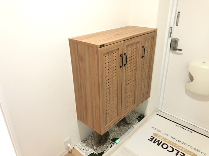 メゾン嵐山の玄関