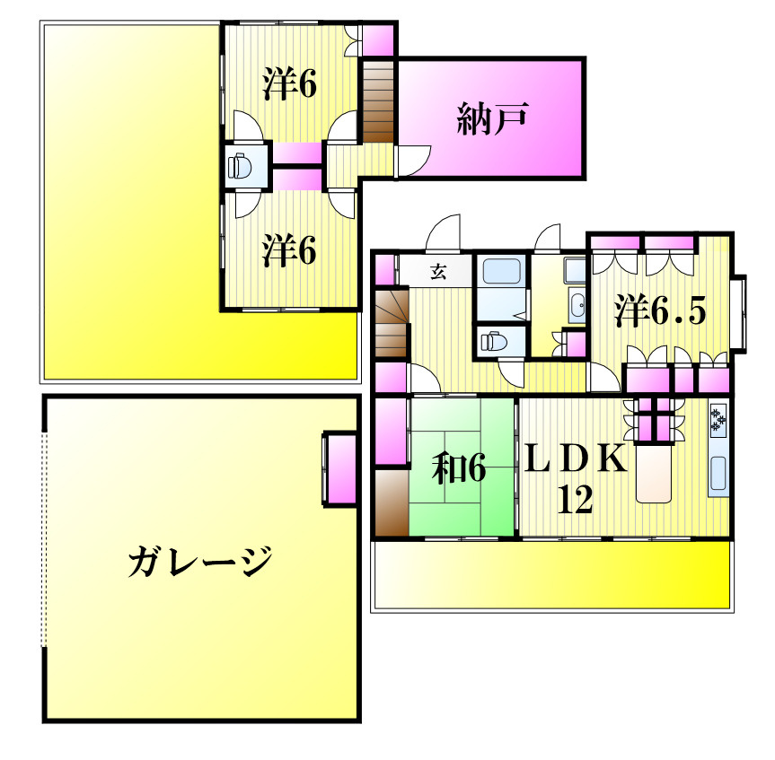 フォレストパーク松戸の間取り