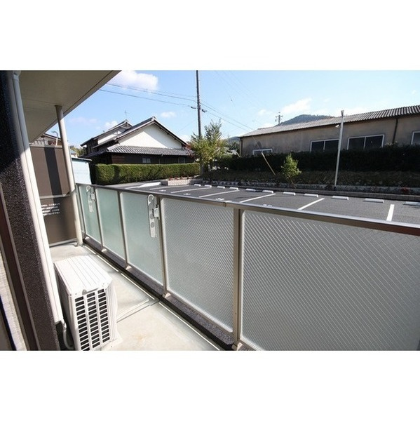 テラスビューのバルコニー