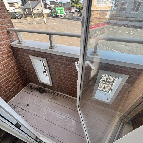 ブロード　ピークのバルコニー