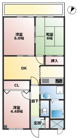 ピュアルⅠの間取り