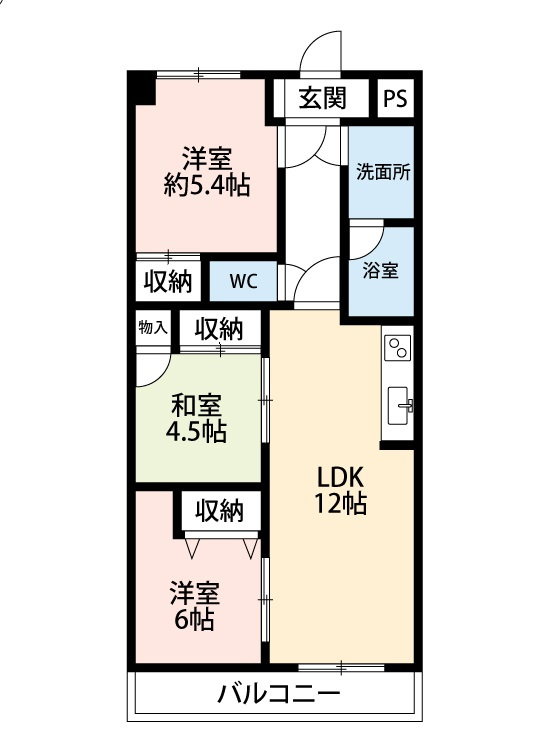 パークサイドNON・NO　　刈谷市近郊の賃貸ならクラスホーム刈谷店の間取り