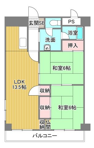 【間取り】 | 北山グランドハイツ