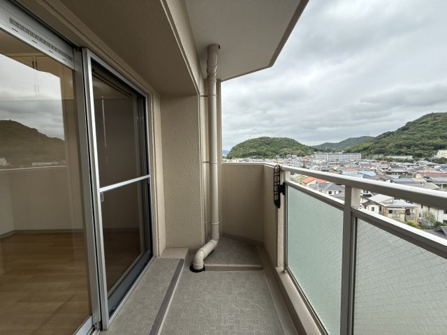 プレステージ姫路妻鹿のバルコニー