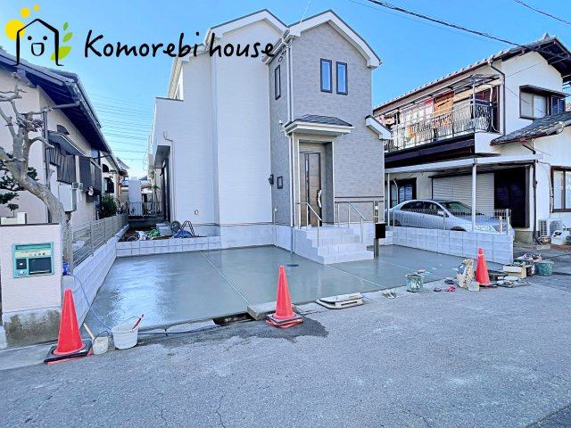 北本市東間八丁目230番　新築一戸建て　Aの前面道路含む現地写真|撮影：'25/10/06