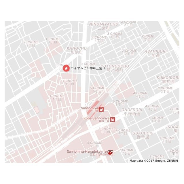 神戸市中央区加納町３丁目の賃貸マンションのその他|マップ