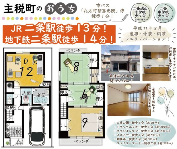 主税町の間取り