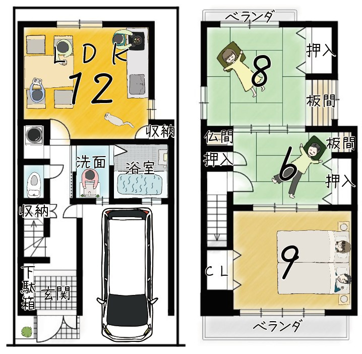 主税町の参考プラン