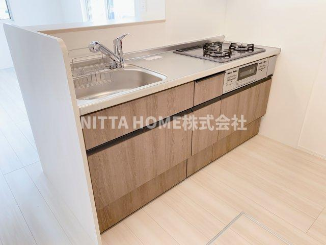 レーブ・ノアのキッチン|使いやすいシステムキッチンです★