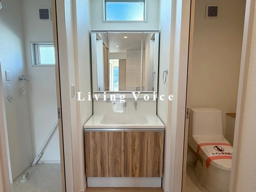 【独立洗面台】 | 【仲介手数料０円】相模原市中央区田名11期　新築一戸建て　全5棟 | 1号棟（平屋）　相模原市中央区田名11期　新築一戸建て　全5棟