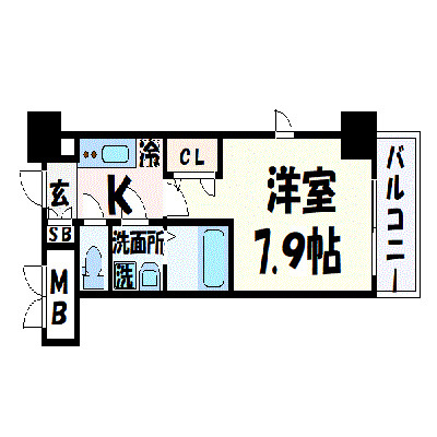 神戸市中央区旭通２丁目の賃貸マンション