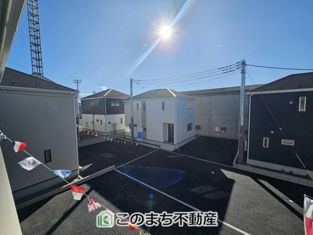 CRADLEGARDEN宇都宮市川田町第6　4号棟の展望|2階バルコニーからの眺望です