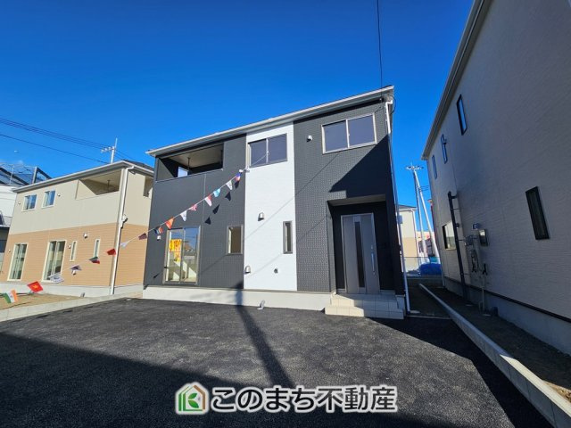 CRADLEGARDEN宇都宮市川田町第6　4号棟の外観|本日ご内覧できます(*^^*)
お電話でのお問合せが非常にスムーズです！
現地直接集合のお待ち合わせも大丈夫です！
お気軽にお問合せ下さい(^^)/