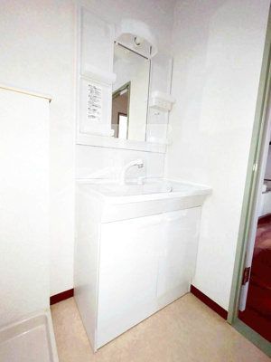 【洗面所】 | 秋桜ハウス川口 | 洗面所です